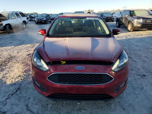 1FADP3H21HL275171 - 2017 FORD FOCUS SEL RED photo 5