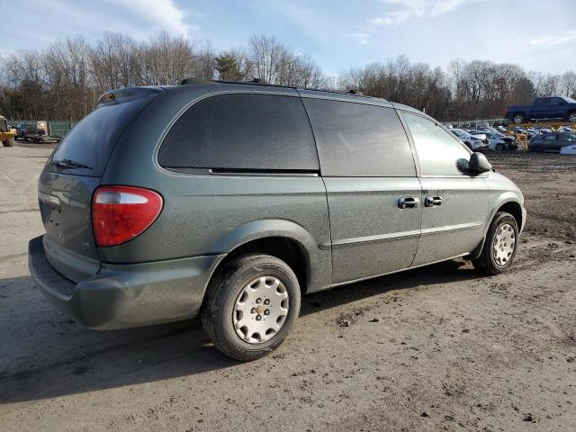 2C4GP44362R653852 - 2002 CHRYSLER TOWN & COU LX TEAL photo 3