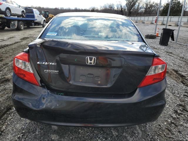 19XFB2F96CE050113 - 2012 HONDA CIVIC EXL BLACK photo 6