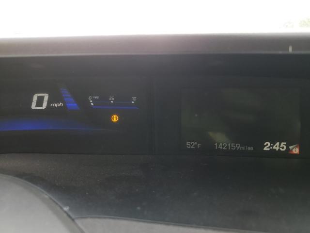 19XFB2F96CE050113 - 2012 HONDA CIVIC EXL Սև լուսանկար 9