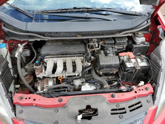 JHMGE8H30CC000384 - 2012 HONDA FIT წითელი ფოტო 11