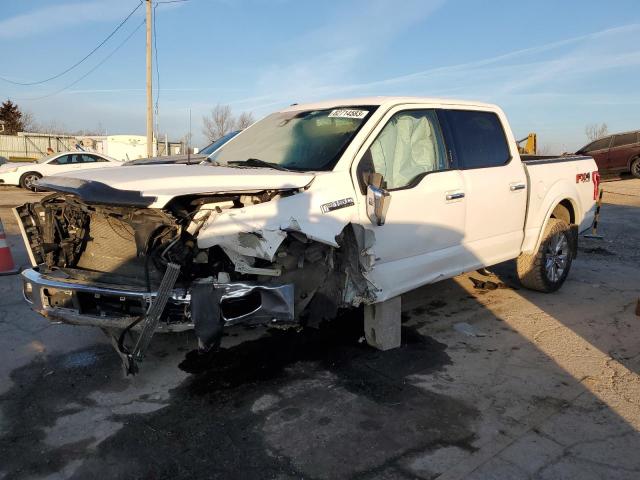 1FTEW1EG1GFA28901 - 2016 FORD F150 SUPERCREW WHITE photo 1