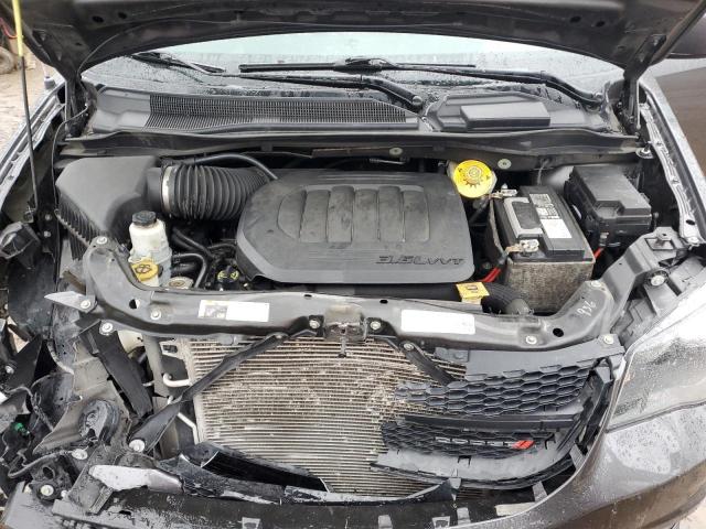 2C4RDGCG3KR530954 - 2019 DODGE GRAND CARA SXT BLACK photo 12