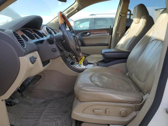 5GAER23D69J137538 - 2009 BUICK ENCLAVE CXL WHITE photo 7