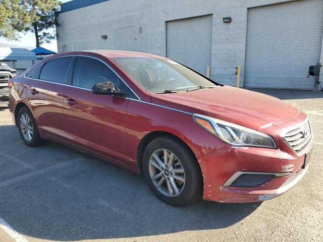 5NPE24AF0GH362191 - 2016 HYUNDAI SONATA SE წითელი ფოტო 4