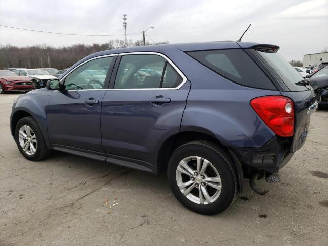 2GNALBEK7D6341546 - 2013 CHEVROLET EQUINOX LS BLUE photo 2