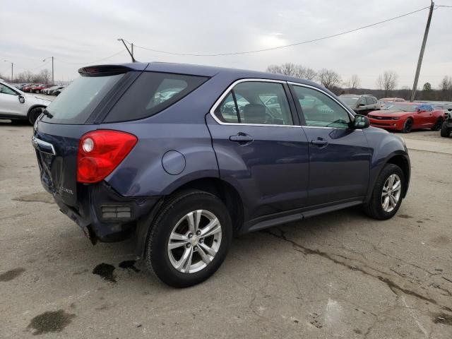 2GNALBEK7D6341546 - 2013 CHEVROLET EQUINOX LS BLUE photo 3