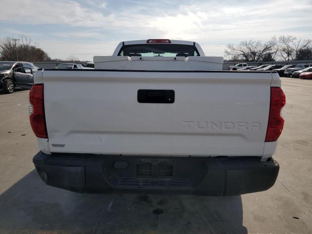 5TFNU5F12EX030929 - 2014 TOYOTA TUNDRA SR WHITE photo 6