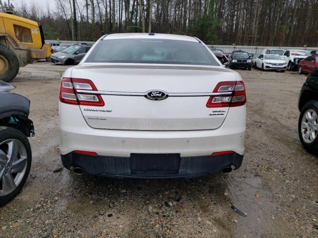 1FAHP2E85EG125136 - 2014 FORD TAURUS SEL WHITE photo 6