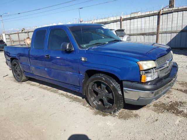 2GCEC19V331141154 - 2003 CHEVROLET SILVERADO C1500 Blau Foto 4