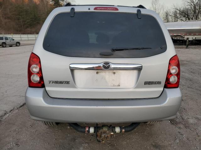 4F2CZ06125KM38534 - 2005 MAZDA TRIBUTE S SILVER photo 6