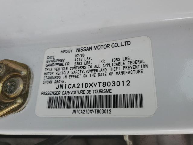 JN1CA21DXVT803012 - 1997 NISSAN MAXIMA GLE WHITE photo 12