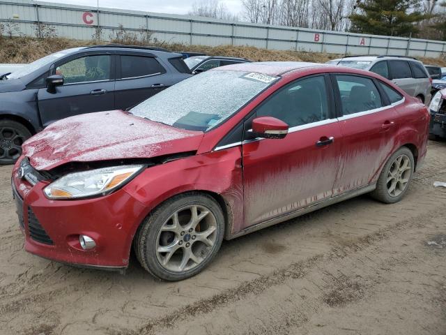 1FAHP3H29CL475709 - 2012 FORD FOCUS SEL RED photo 1