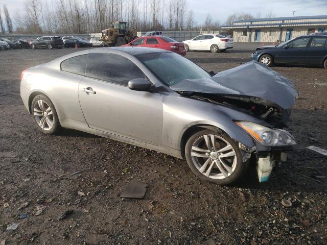 JN1CV6EK9AM103720 - 2010 INFINITI G37 BASE GRAY photo 4