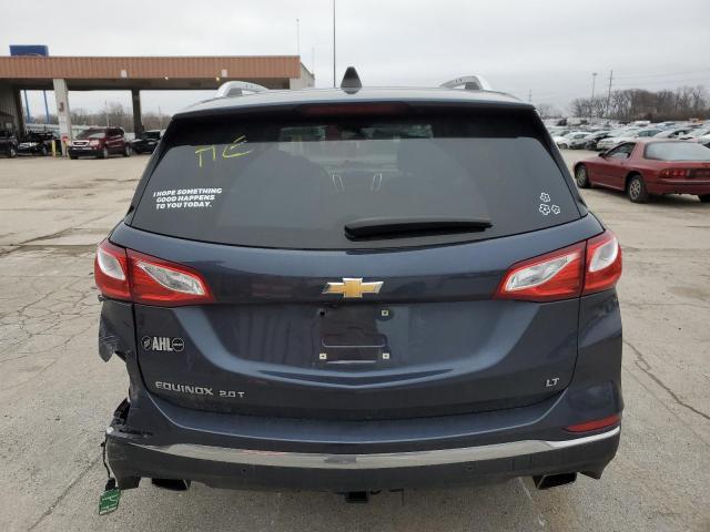 3GNAXKEX2JS536516 - 2018 CHEVROLET EQUINOX LT BLUE photo 6