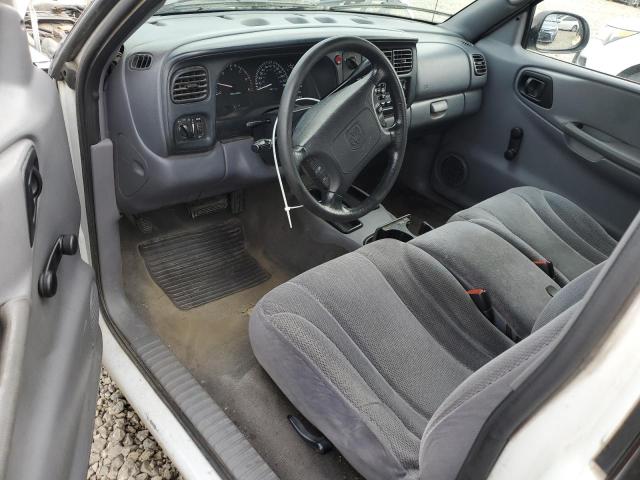 1B7GL22X1YS708575 - 2000 DODGE DAKOTA WHITE photo 8