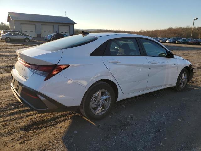 KMHLL4DG0RU657868 - 2024 HYUNDAI ELANTRA SE WHITE photo 3