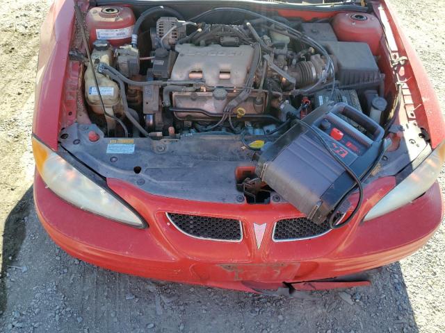 1G2NE52E7XM780440 - 1999 PONTIAC GRAND AM SE RED photo 11