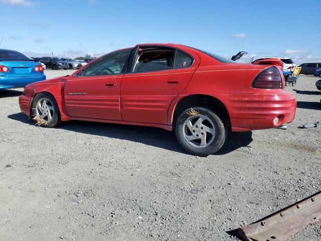 1G2NE52E7XM780440 - 1999 PONTIAC GRAND AM SE RED photo 2