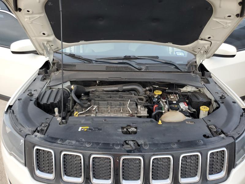 3C4NJCBBXKT711522 - 2019 JEEP COMPASS LATITUDE Սպիտակ լուսանկար 12