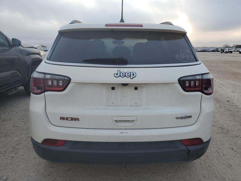 3C4NJCBBXKT711522 - 2019 JEEP COMPASS LATITUDE Սպիտակ լուսանկար 6