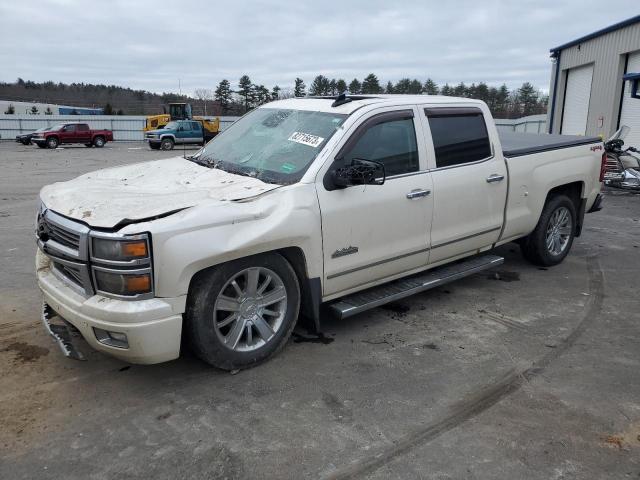 3GCUKTEC7FG149283 - 2015 CHEVROLET SILVERADO K1500 HIGH COUNTRY CREAM photo 1