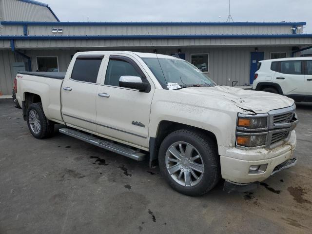 3GCUKTEC7FG149283 - 2015 CHEVROLET SILVERADO K1500 HIGH COUNTRY CREAM photo 4