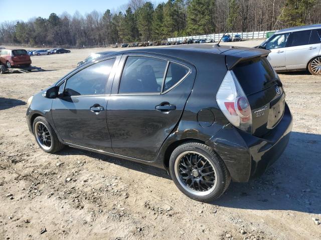 JTDKDTB39D1537391 - 2013 TOYOTA PRIUS C BLACK photo 2