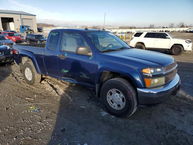 1GCDT196358146648 - 2005 CHEVROLET COLORADO BLUE photo 4