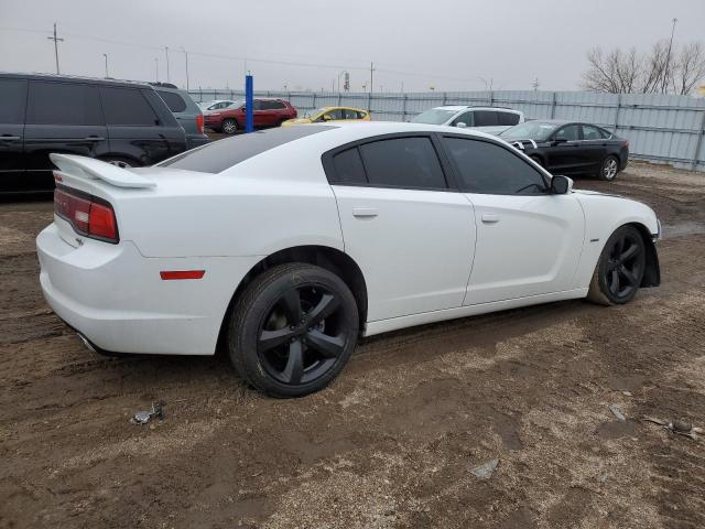 2C3CDXCTXEH161317 - 2014 DODGE CHARGER R/T WHITE photo 3