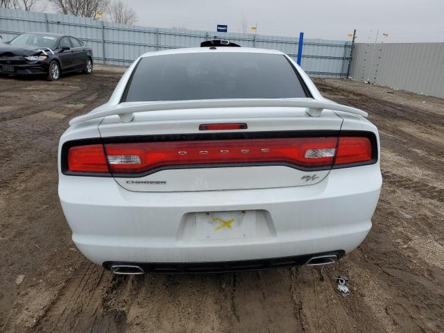 2C3CDXCTXEH161317 - 2014 DODGE CHARGER R/T WHITE photo 6