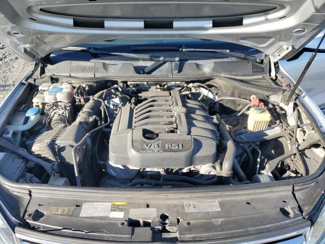 WVGEF9BP6FD007129 - 2015 VOLKSWAGEN TOUAREG V6 Արծաթագույն լուսանկար 11