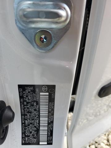 JTDP4MCE7P3514986 - 2023 TOYOTA COROLLA SE თეთრი ფოტო 12