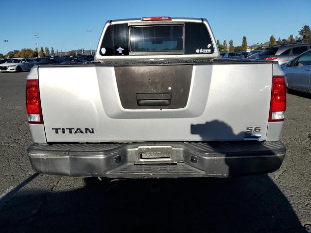 1N6AA07D68N333289 - 2008 NISSAN TITAN XE SILVER photo 6