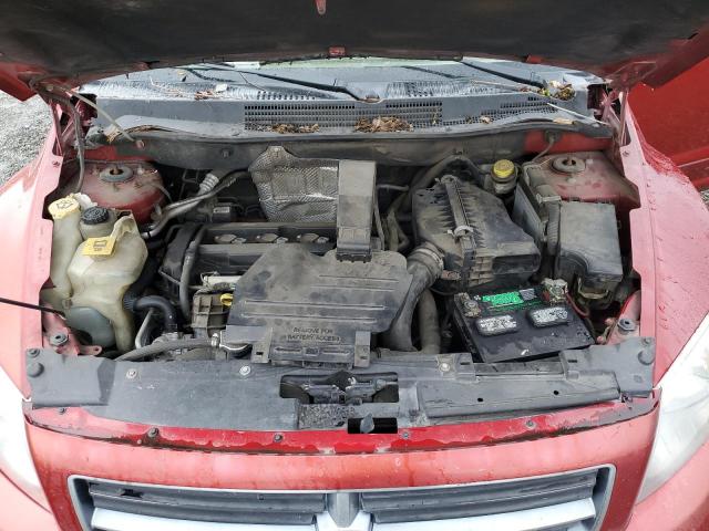 1B3HB28B87D262223 - 2007 DODGE CALIBER RED photo 11