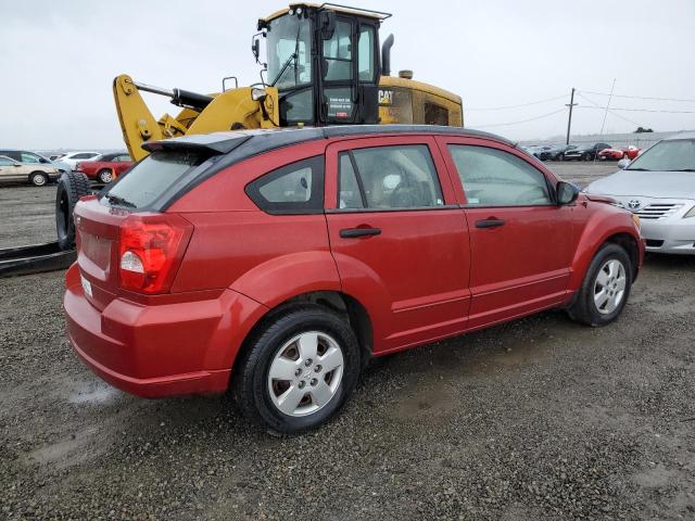 1B3HB28B87D262223 - 2007 DODGE CALIBER RED photo 3