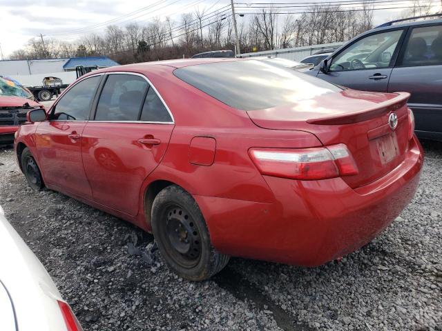 4T4BE46K39R054913 - 2009 TOYOTA CAMRY BASE RED photo 2