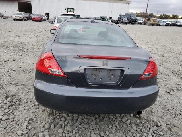 1HGCM72626A000744 - 2006 HONDA ACCORD EX BLUE photo 6