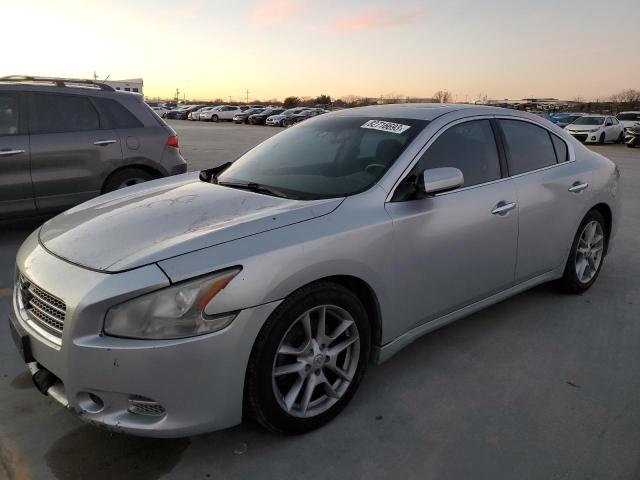 1N4AA51EX9C820998 - 2009 NISSAN MAXIMA S SILVER photo 1