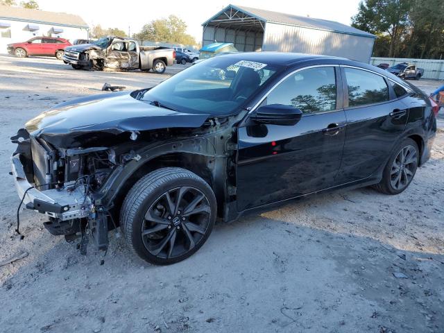 2HGFC2F89KH561615 - 2019 HONDA CIVIC SPORT 黑色 照片 1