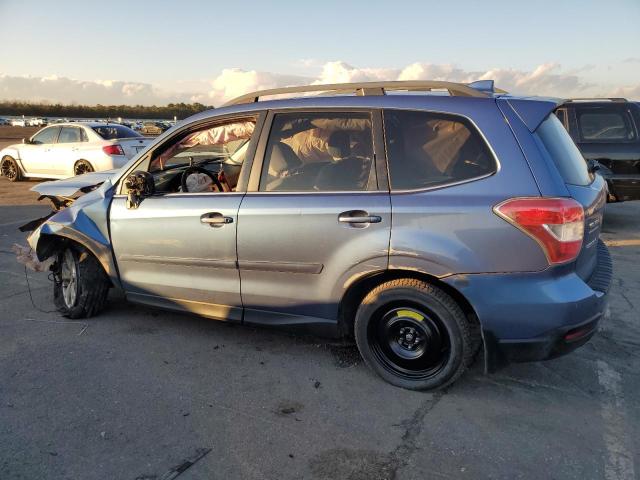 JF2SJARC8GH509565 - 2016 SUBARU FORESTER 2.5I LIMITED BLUE photo 2