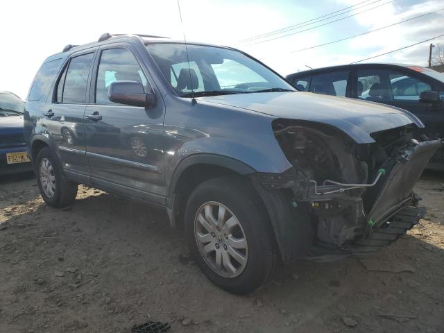 SHSRD78996U409396 - 2006 HONDA CR-V SE BLUE photo 4