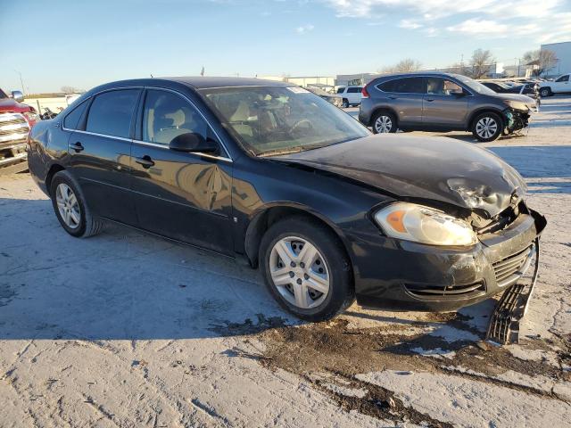 2G1WB58K669222816 - 2006 CHEVROLET IMPALA LS BLACK photo 4