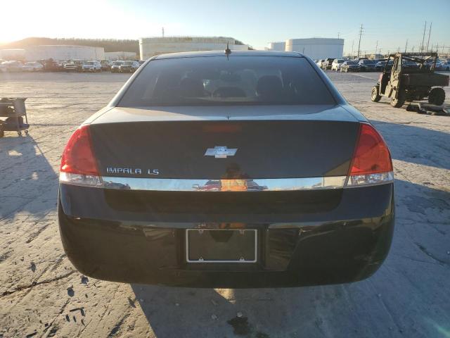 2G1WB58K669222816 - 2006 CHEVROLET IMPALA LS BLACK photo 6