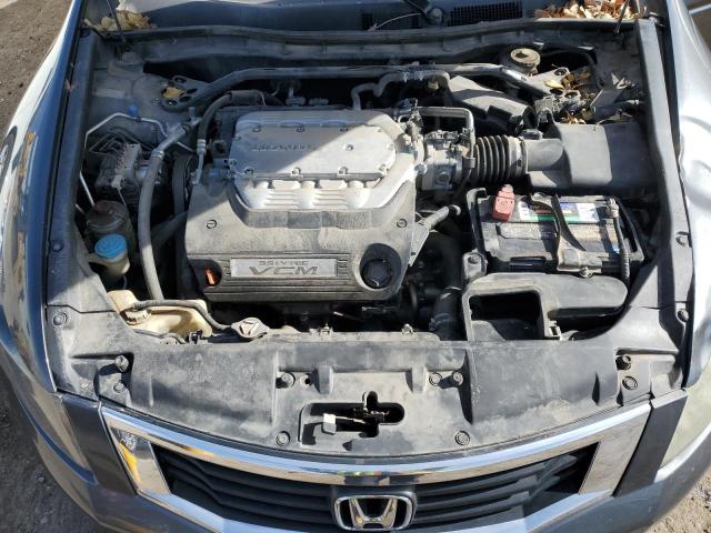 1HGCP36808A007898 - 2008 HONDA ACCORD EXL GRAY photo 11