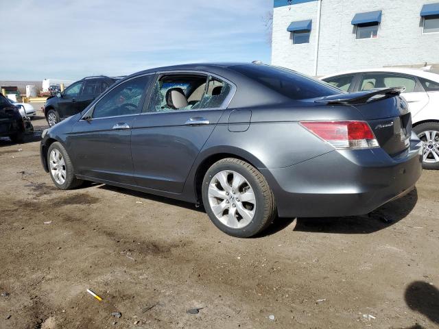 1HGCP36808A007898 - 2008 HONDA ACCORD EXL GRAY photo 2