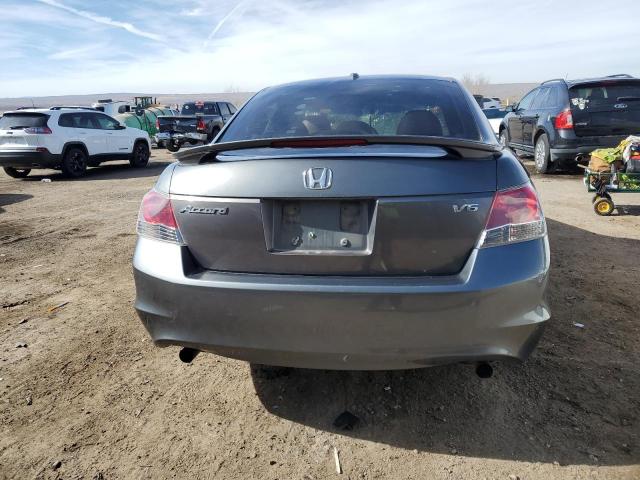 1HGCP36808A007898 - 2008 HONDA ACCORD EXL GRAY photo 6