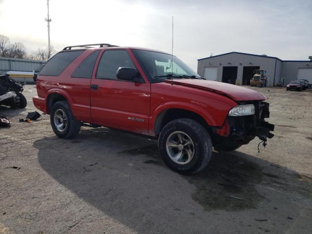 1GNCS18X64K119672 - 2004 CHEVROLET BLAZER RED photo 4