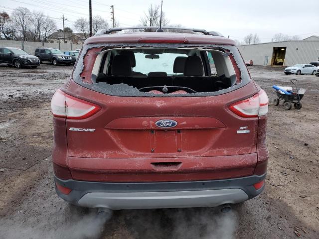 1FMCU9G91EUC34010 - 2014 FORD ESCAPE SE RED photo 6