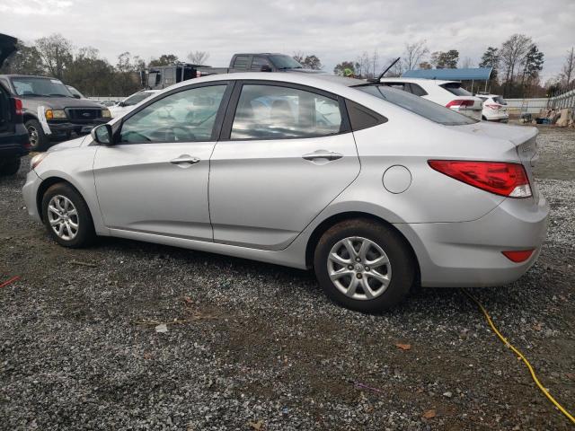 KMHCT4AE6CU248882 - 2012 HYUNDAI ACCENT GLS SILVER photo 2